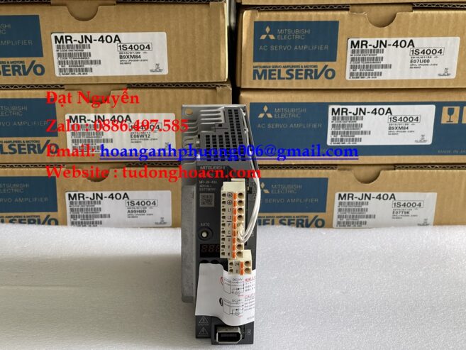 Servo MR-JN-40A bộ driver chính hãng Mitsubishi mới – Nhà cung cấp HAP