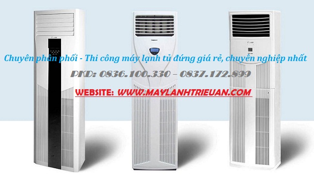 Thi công máy lạnh tủ đứng Sumikura 4HP tận hưởng hệ thống điều hòa chất lượng mát mẻ giá rẻ