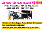 Lớp Nhạc Nụ Hồng dạy đàn guitar, piano, organ, trống jazz tại Gò Vấp