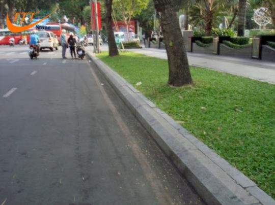 Quy trình lát đá vỉa hè đúng chuẩn