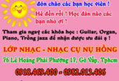 Lớp dạy đàn organ mùa hè 2025 tại gò vấp – Lớp Nhạc Nụ Hồng Tphcm