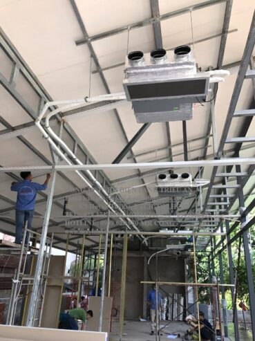 Thi Công Ống Đồng & Lắp Đặt Máy Lạnh Giấu Trần Daikin Tại TP.HCM