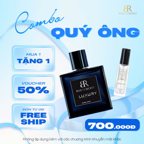 Combo Nước Hoa Luxury & Armani – Đẳng Cấp Hương Thơm Từ Ruby’s Secret