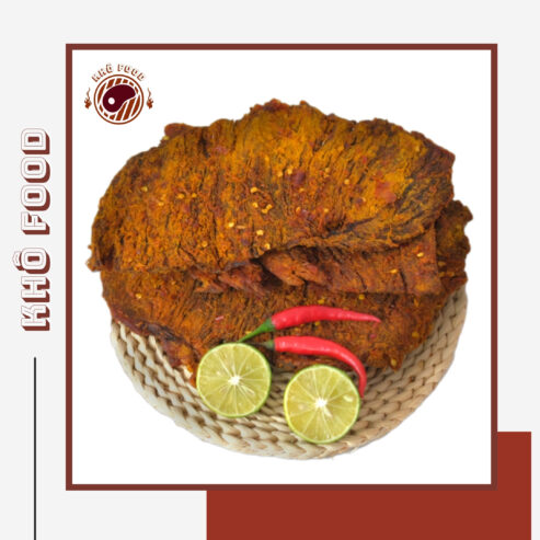 Khô Bò Miếng Mềm Ngon – Món Ăn Vặt Không Thể Thiếu Từ Khô Food