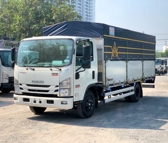 ISUZU NPR400 – Xe tải 3T5 thùng dài 5m1 – Mạnh mẽ vượt trội, đầu tư sinh lời!