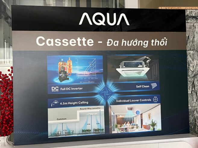 Máy Lạnh Âm Trần Aqua – Giải Nhiệt Mùa Hè Hiệu Quả Cho Mọi Không Gian