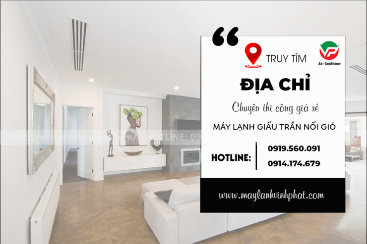 Máy lạnh âm trần nối ống gió cho hội trường. Đơn vị lắp đặt giá ưu đãi nhất miền Nam?