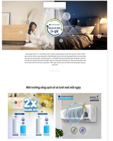 Tại sao ngày càng nhiều người chọn máy lạnh treo tường Panasonic?