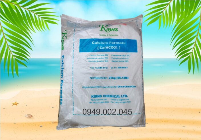 Calcium Formate 98% – Nguyên liệu tăng kiềm hiệu quả và ổn định