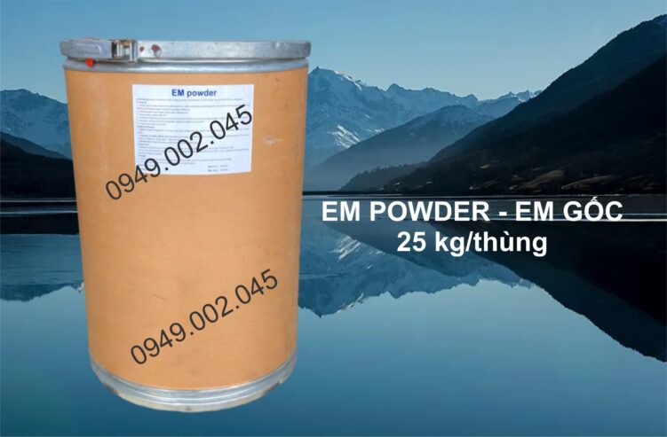 EM Powder (EM Gốc) – Xử lý đáy mạnh mẽ, cắt tảo ao tôm hiệu quả
