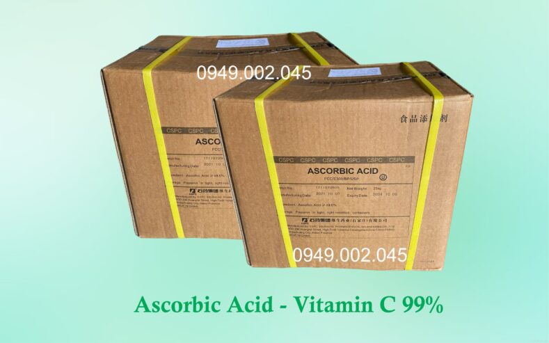 Ascorbic Acid – Nguyên liệu vitamin C 99% tăng đề kháng tôm cá