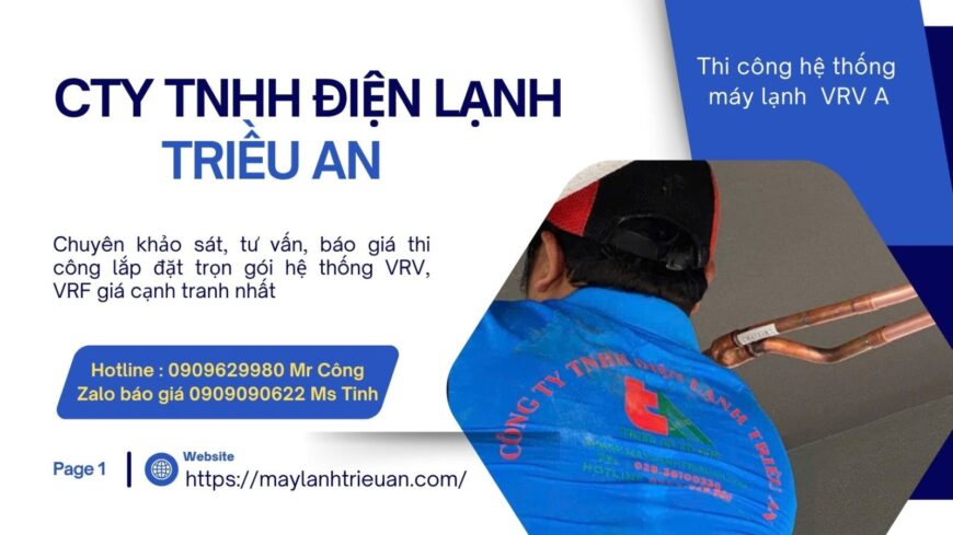 Giải pháp làm lạnh tối ưu cho không gian rộng như nhà xưởng, nhà hàng, hội trường