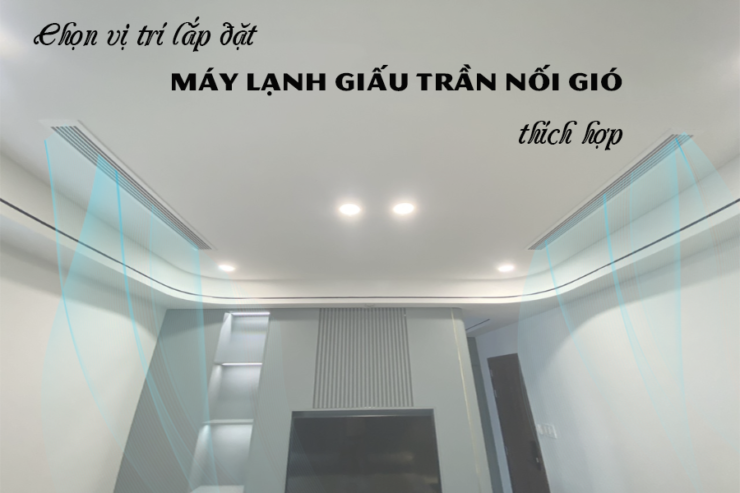 Máy lạnh giấu trần cho gia đình, Nhà thầu chuyên phân phối và thi công giá cực rẻ