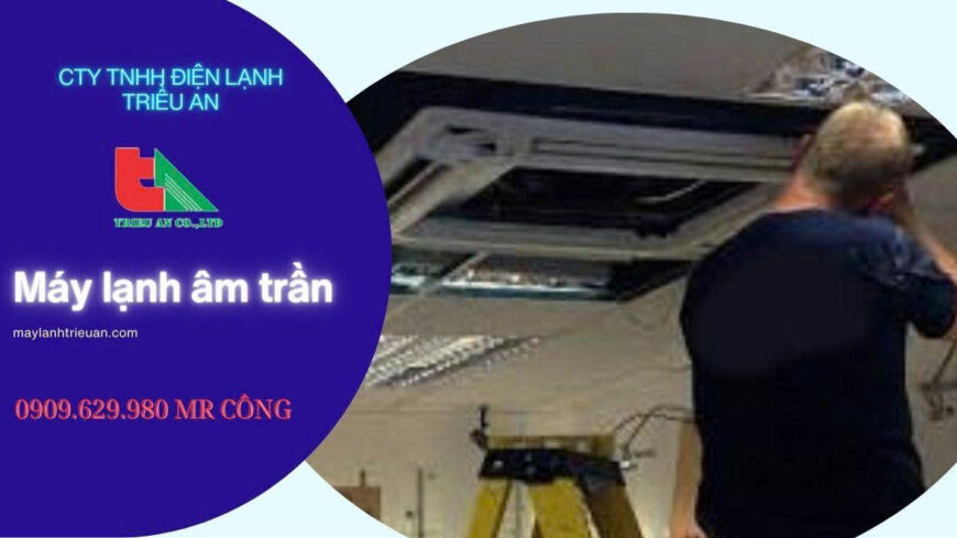 Lắp máy lạnh âm trần 4.0 HP cho chung cư thương hiệu Panasonic S-36PU1H5B/U36PN1H8 – Giải pháp làm mát hiệu quả, thiết kế sang trọng