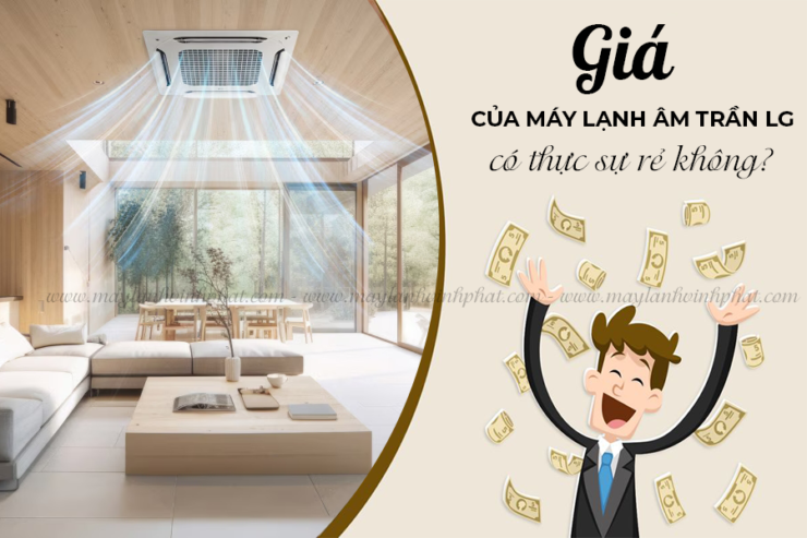 Đơn vị thi công Điều hòa âm trần LG công suất 1.5HP, 2.0HP, 2.5HP