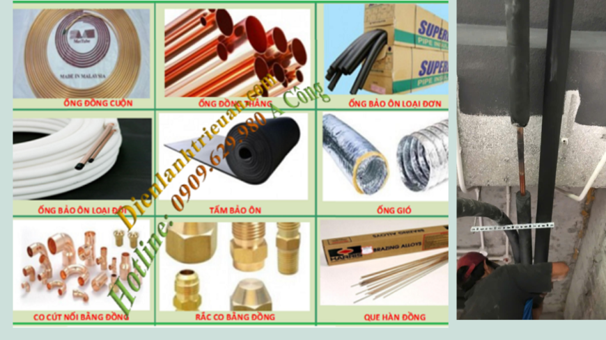 Vì sao cần lắp đặt đường ống đồng máy lạnh đúng kỹ thuật?
