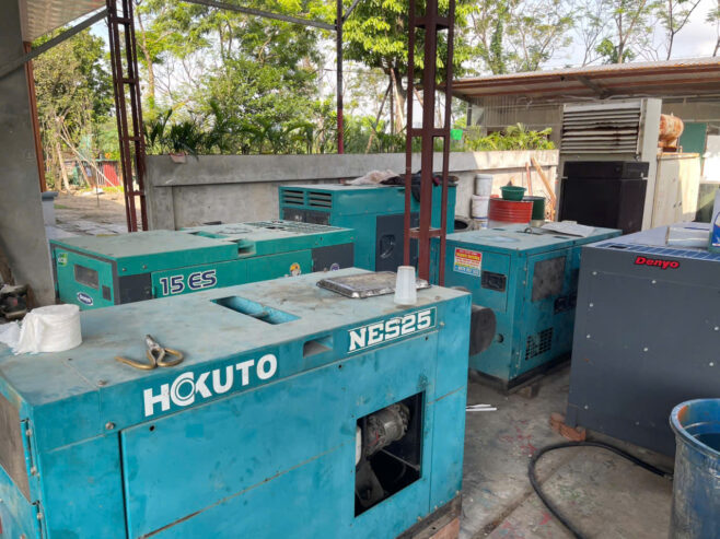 Máy phát điện 60kva cũ hiệu ISUZU Nhật Bản