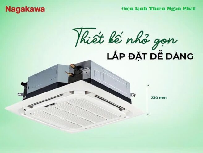 Lắp máy lạnh âm trần Nagakawa giá tốt tại Hồ Chí Minh | Báo giá & Quy trình