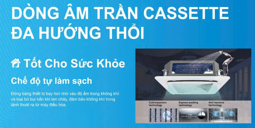 Lắp Máy Lạnh Âm Trần AQUA Tại Đồng Nai – Giải Pháp Làm Mát Hiện Đại, Thẩm Mỹ Và Tiết Kiệm